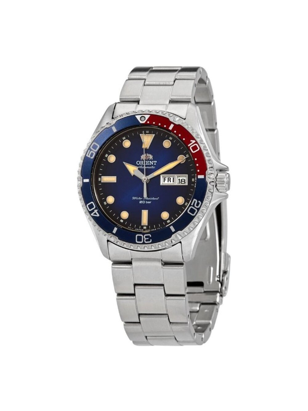NWT Orient Diver Automatic Blue Dial Men's Watch